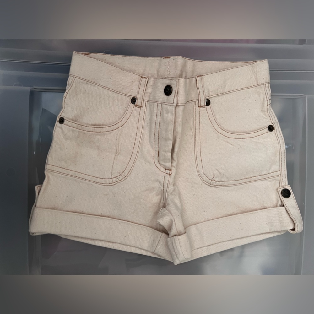 janie and jack denim vintage shorts